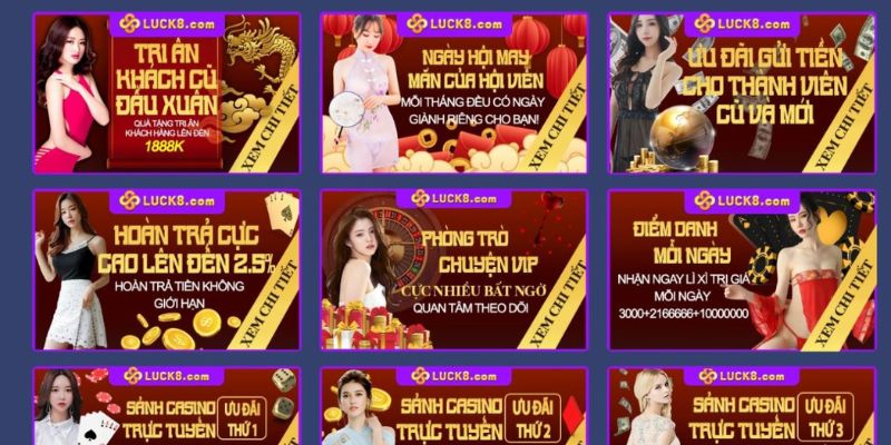 Khuyến Mãi Luck8 - Bùng Nổ Ưu Đãi Siêu Khủng Hàng Triệu Đồng Cách nhận khuyến mãi Luck8 siêu dễ cho tân thủ